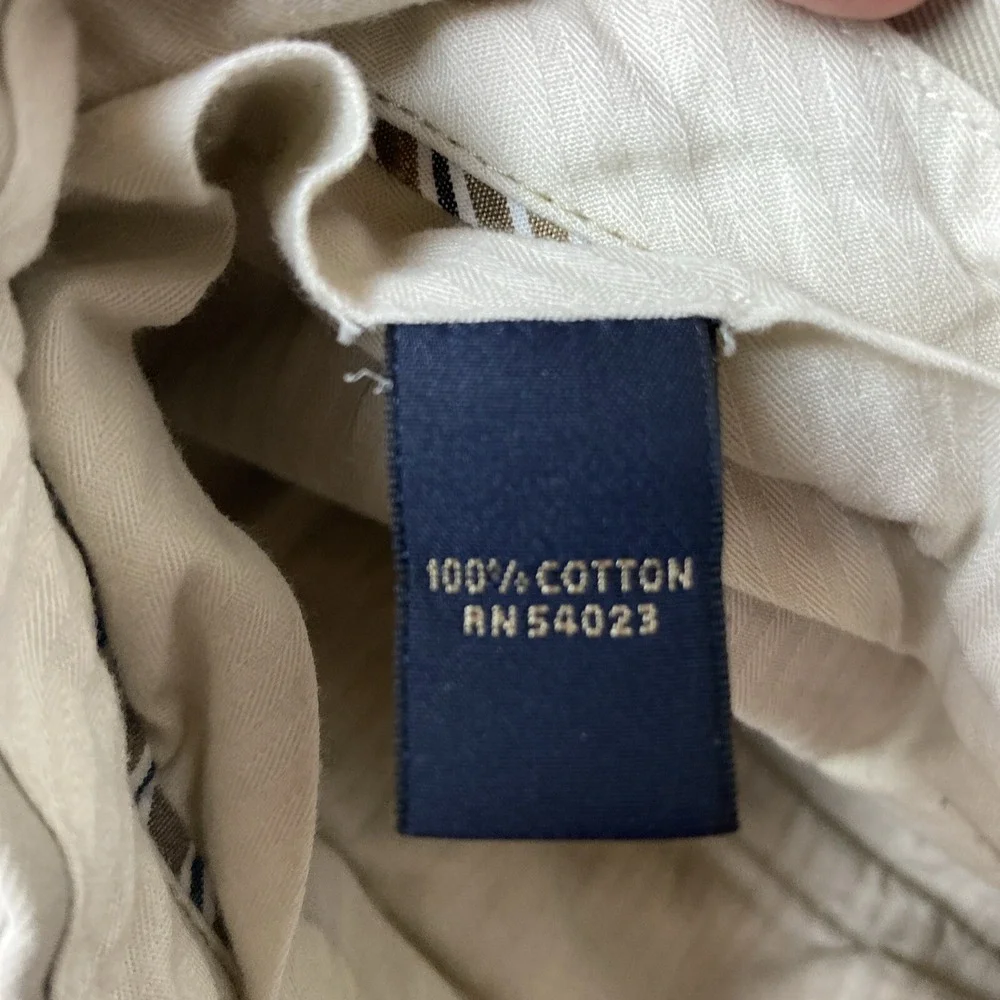 Banana‎ Republic Men's Khaki Straight Fit Gavin Size 35/34 Chino